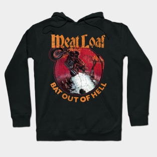 Vintage bat out of heal Hoodie